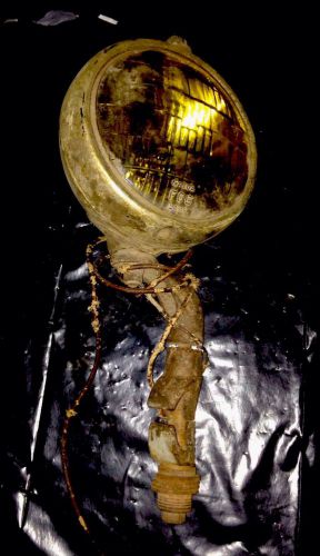 Vintage blc 5-3/4 2002-c fog light lamp truck antique 6v bracket car rat rod hot