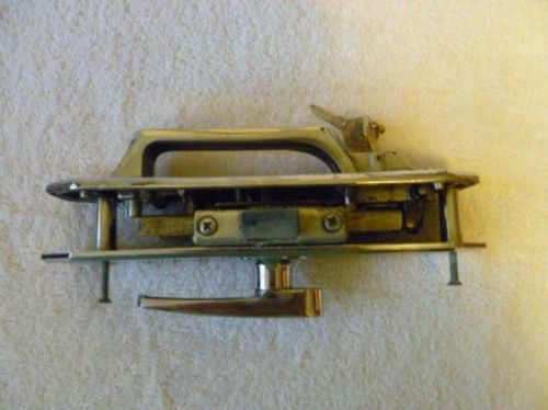 Bargman  l-77 door latch vintage trailer entry door handle  very nice