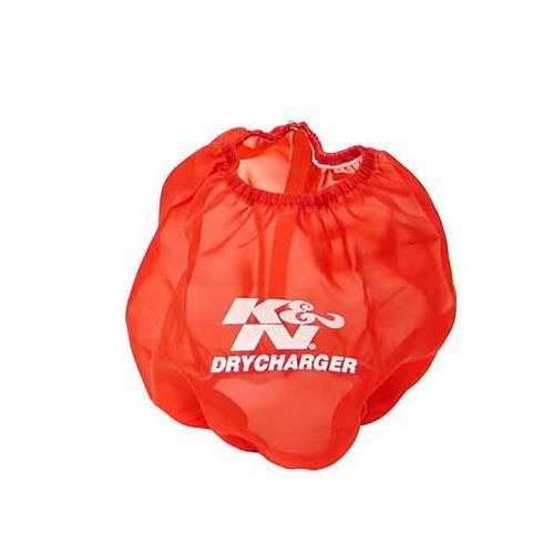 K&amp;n rf-1014dr air filter wrap drycharger polyester red conical ea