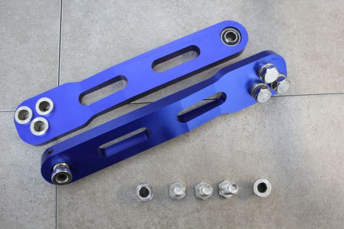 02-06 acura rsx dc5 base type s rear lower control arms lca performance blue