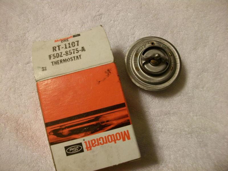 1995 95 ford nos thermostat  motorcraft  rt-1107     f5dz-8575-a  