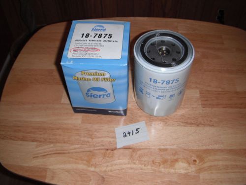 Mercruiser/sierra oil filter 18-7875 (item 2915) same as 35-802886q