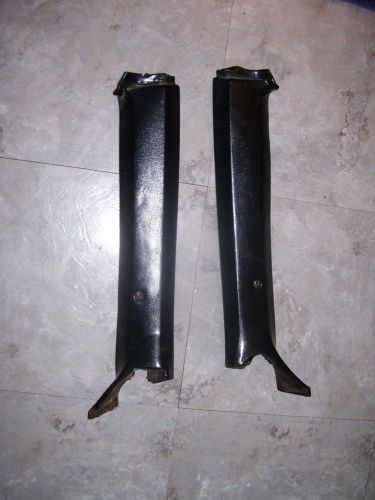 1969 camaro original inner pillar moldings trim