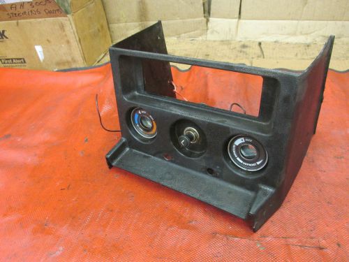Mgb, original center radio &amp; heater control console, !!