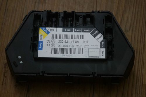 Mercedes benz  rear left/right door seat switch control module 220 821 16 58 oem