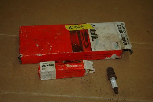 Autolite af42 spark plugs full box set of 8 nos (#448)