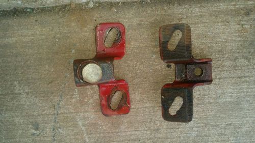 Windshield frame pivots set...  mount for 46-49 cj-2a mount parts only