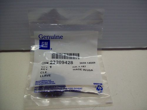 2014-16 gmc sierra &amp; yukon transponder key blank - oem# 23209428