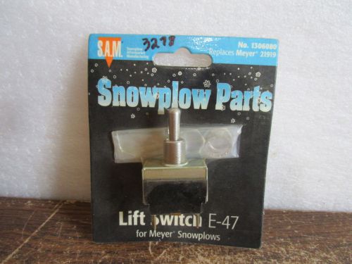 Sam 1306080 snow plow parts lift switch e-47 replaces meyer 21919