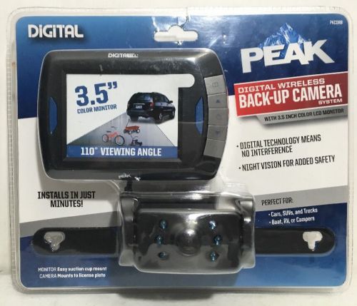New peak pkcorb digital 3.5&#034; wireless back-up camera
