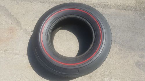 1 coker red wall f70-14 wide track excellent nos firestone classic spare tire