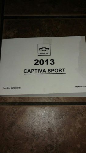2013 chevy caltiva owner&#039;s manual