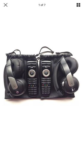 2014-2015 mercedes-benz ml gl class dvd wireless headphone-remote control set #3