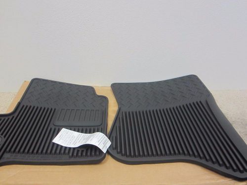 Gm 19302689 gmc sierra 2014-2016 front premium all weather floor mats #a123