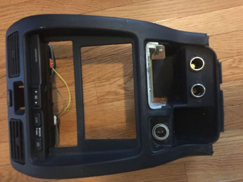 98-02 toyota 4runner center a/c console bezel climate control surround oem black