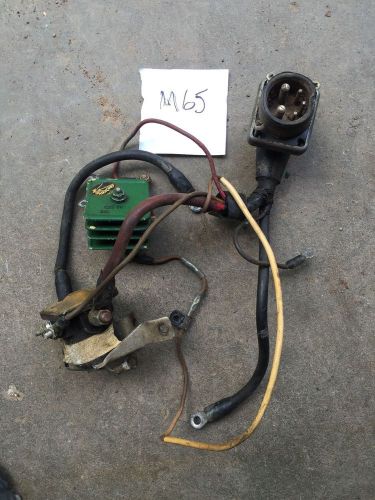 1965 mercury 65 hp outboard motor power plug/rectifier