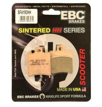 Ebc sfa sintered scooter brake pads sfa266hh