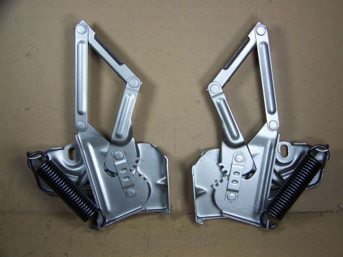 1960-64 chrysler plymouth  dodge desoto  hood hinges beautifully  restored.#207