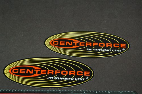(2) centerforce clutch stickers off road