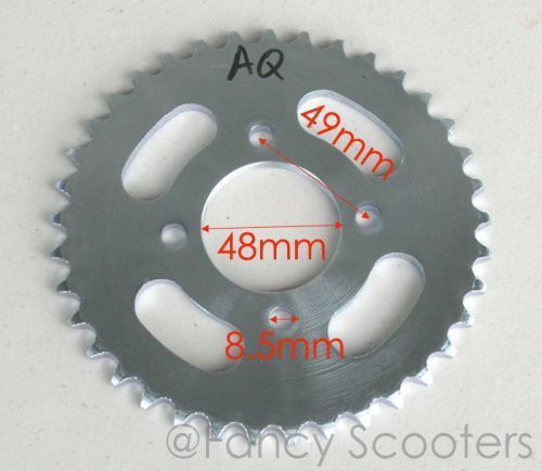Hensim 50cc, 70cc atv rear sprocket aq 37 teeth for 420 chain, bolt pattern 4