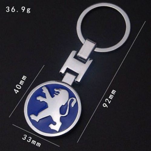 2016 the latest logo key chain peugeot logo keychain h buckle
