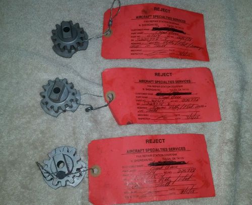 Lycoming o-540 crankshaft gears. red tagged. airboat