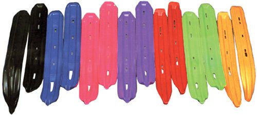 Ski skins 1/4" a/c grn       pr