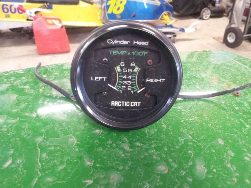 Arctic cat temp gauge 75 76 77 78 79 arctic cat el tigre dual cylinder head temp