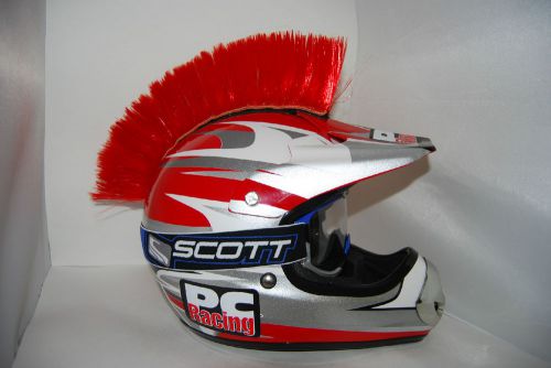 Pc racing motorcycle helmet mohawk mohawk -9 colors to choose!