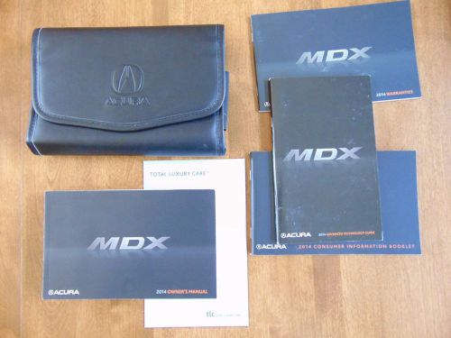 2014 acura mdx owners manual kit