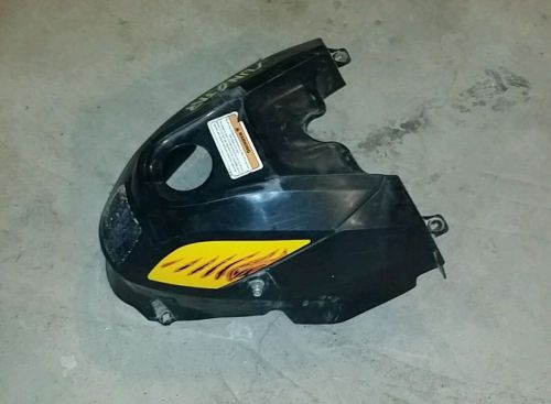 Can am bombardier ds 650 gas tank shroud cover front fender hood fairing used