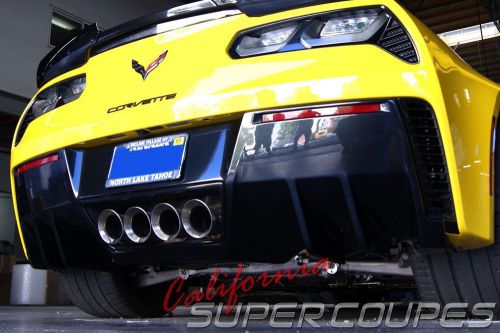 Chevrolet corvette c7 stingray 2014-16 fiberglass rear diffuser forz06 and base