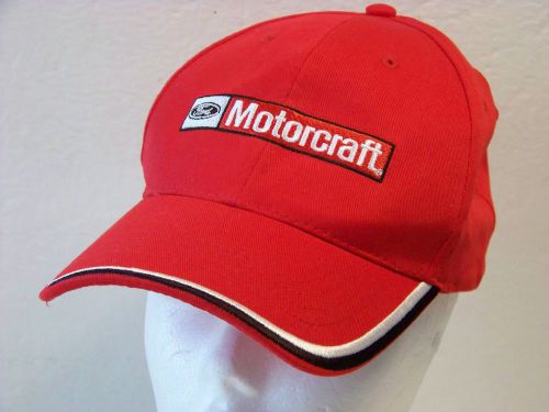 Red ford motorcraft embroidered  cap