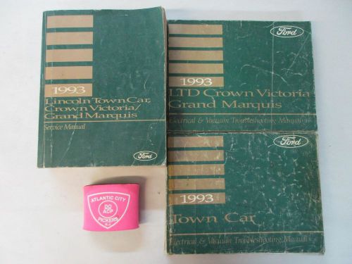 1993 ford town car crown victoria grand marquis service manual &amp; wiring diagrams