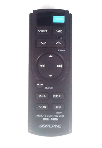 Alpine rue-4186 car stereo remote control
