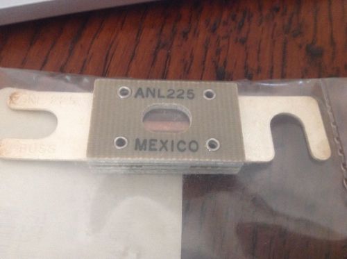 Cessna p/n anl225 copper bussman inclosed link fuse