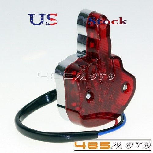 Motorcycle led brake / running / license plate tail light for harley us stock
