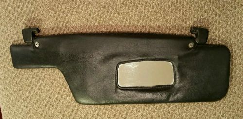 Original porsche 911 912 coupe sun visor - black/passenger side