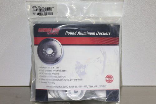 (48) extreme max snowmobile track stud round aluminum backers plates 5900.1129