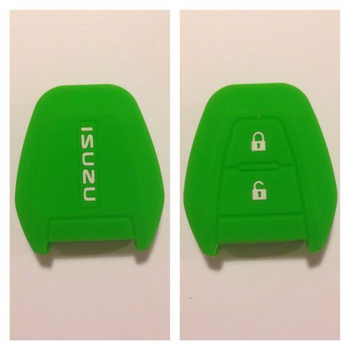 Isuzu dmax green car key cover case protector silicone d-max mux truck ute 13
