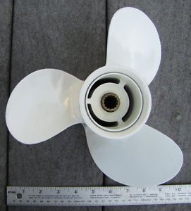 Tohatsu nissan 362w641010 outboard propeller 9.9 15 18 20 hp  9.2&#034; x 9 pitch