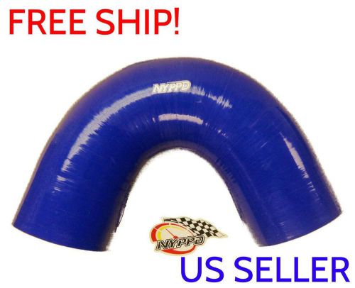 Nyppd 2.5&#034; (1/2 in) inch/63 mm 135&#039; degree silicone hose joiner connector turbo/