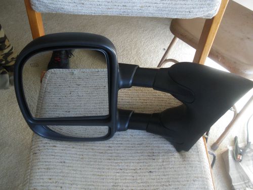 1999-2002 ford f-series  pickup power adjust telescopic towing mirror