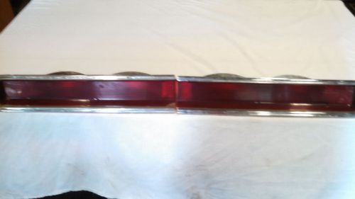 1971 amc javelin left &amp; right tail lights w/housings (oem)