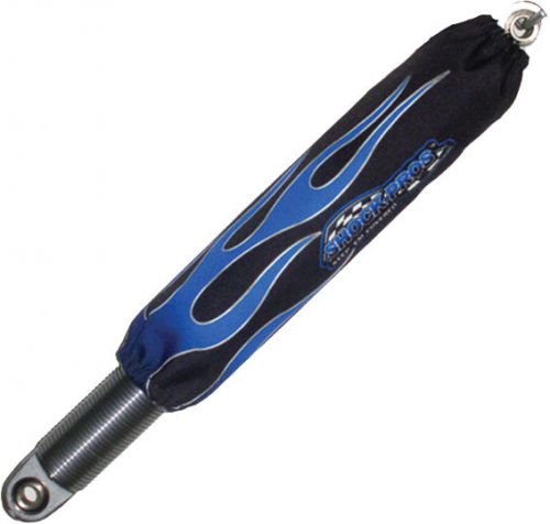 Shockpros a202blfl rear shock-pros shock cover blue flames-atv rear 11