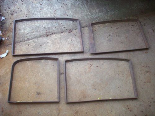 1931 ford model a slant windhsield fordor sedan garnish mouldings briggs murray