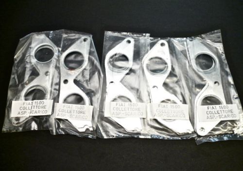 Lot 5 sets fiat 1300 + 1500 sedan 1961-1967 exhaust manifold gasket set