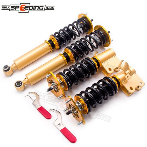 Coilovers &amp; camber plates kit for nissan s14 200sx 240sx 94-98 damper adjustable