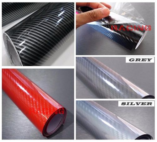 Carbon fiber vinyl sheet cars trucks corvette camaro charger mustang 60"x114"