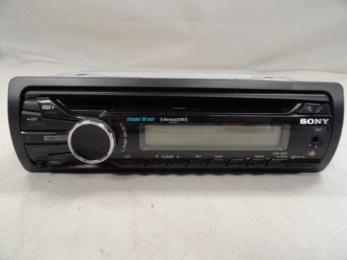 Sony cdx-m20 cd mp3 aux in dash ipod player receiver stereo marine boat